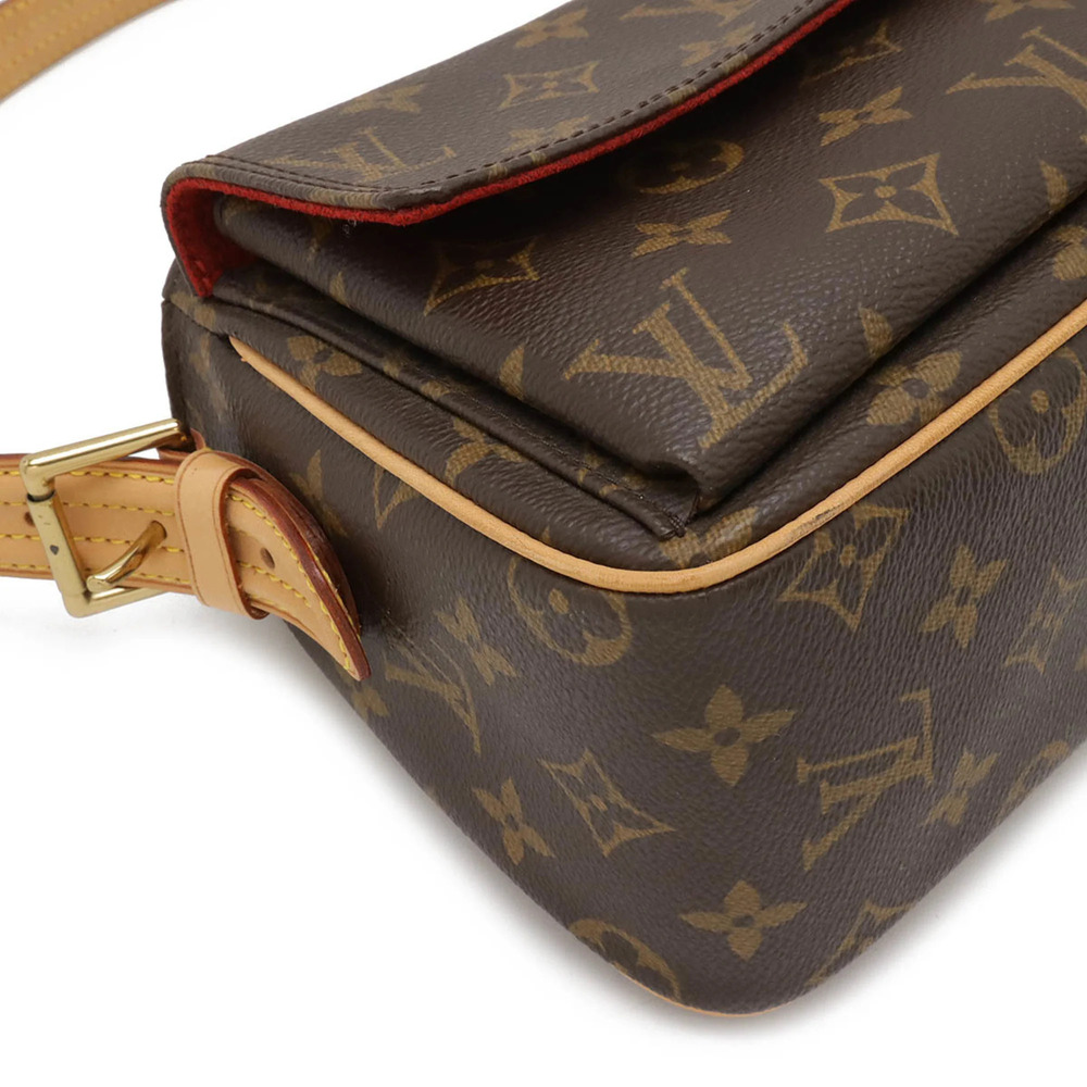 LOUIS VUITTON Authentic Brown Monogram Shoulder Bag - Picture 4 of 7